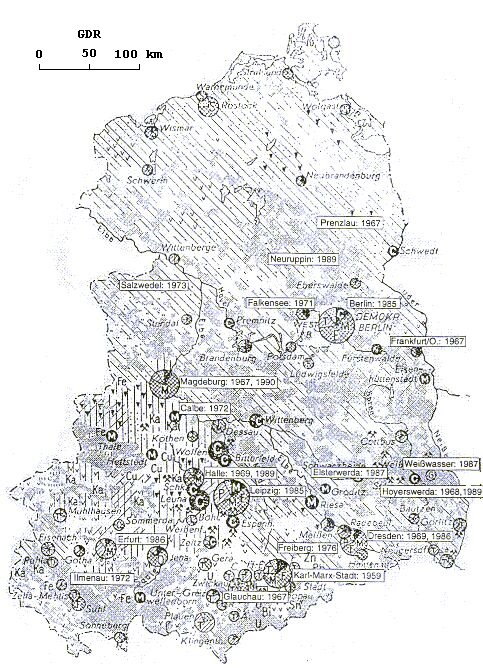 GDR Map